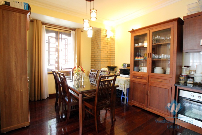 Beautiful 3 bedroom furnished house for rent in Tay Ho area